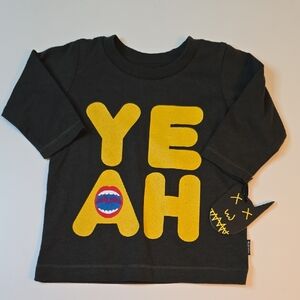 Munster Long Sleeve Shirt with Yellow Graphic